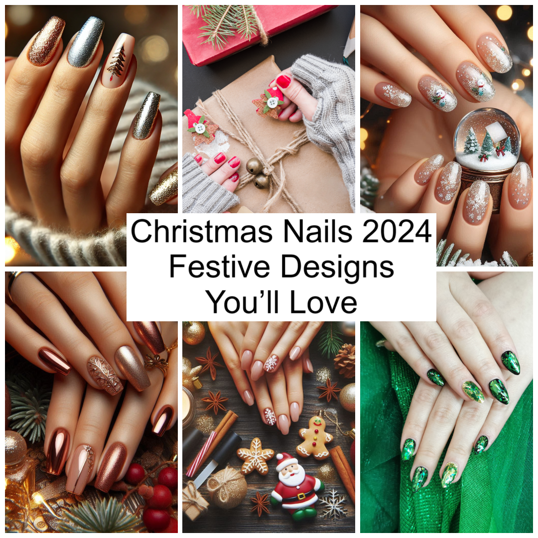 Christmas nails 2024